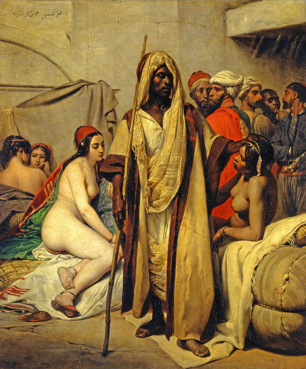Sklavenmarkt von Horace Vernet