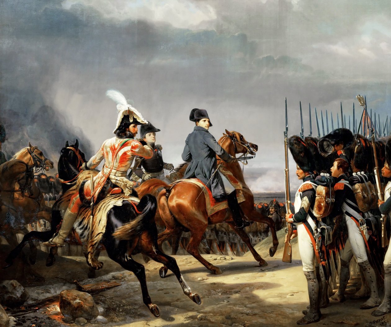 Die Schlacht von Jena am 14. Oktober 1806 von Emile Jean Horace Vernet