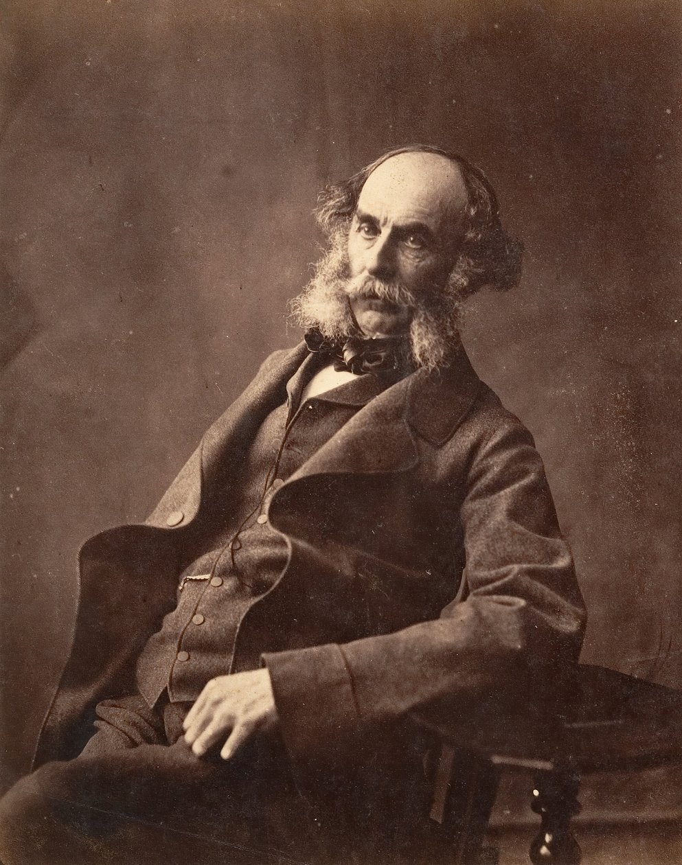 Porträt eines sitzenden Gentlemans, ca. 1856-59 von Horatio Ross