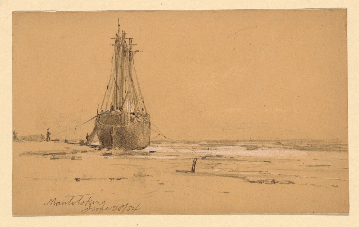 Am Strand in Mantoloking von Howard Russell Butler