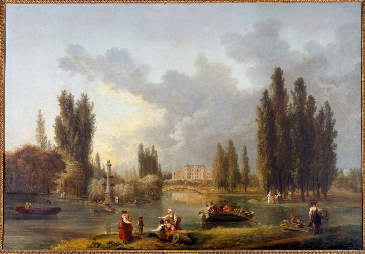 Das Schloss von Mereville von Hubert Robert