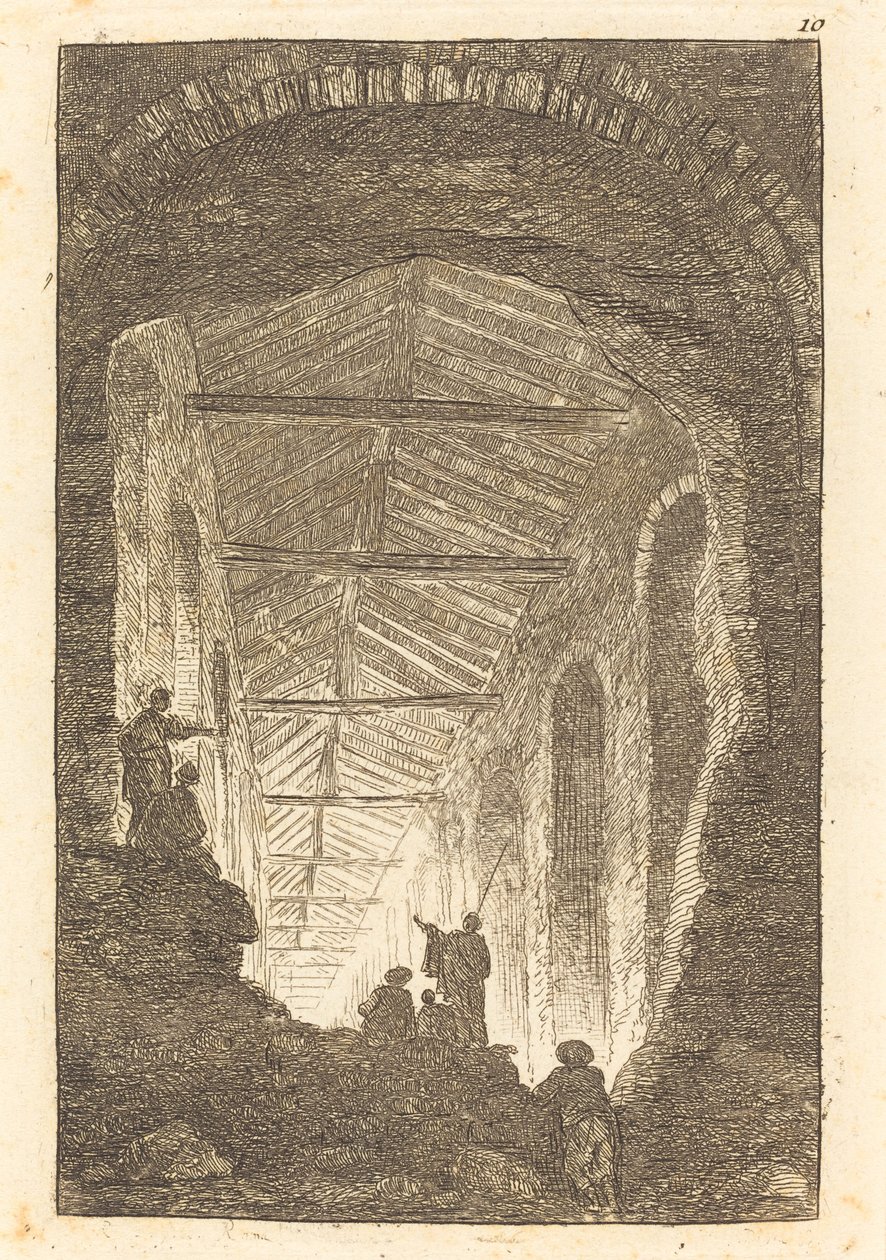 Die antike Galerie von Hubert Robert