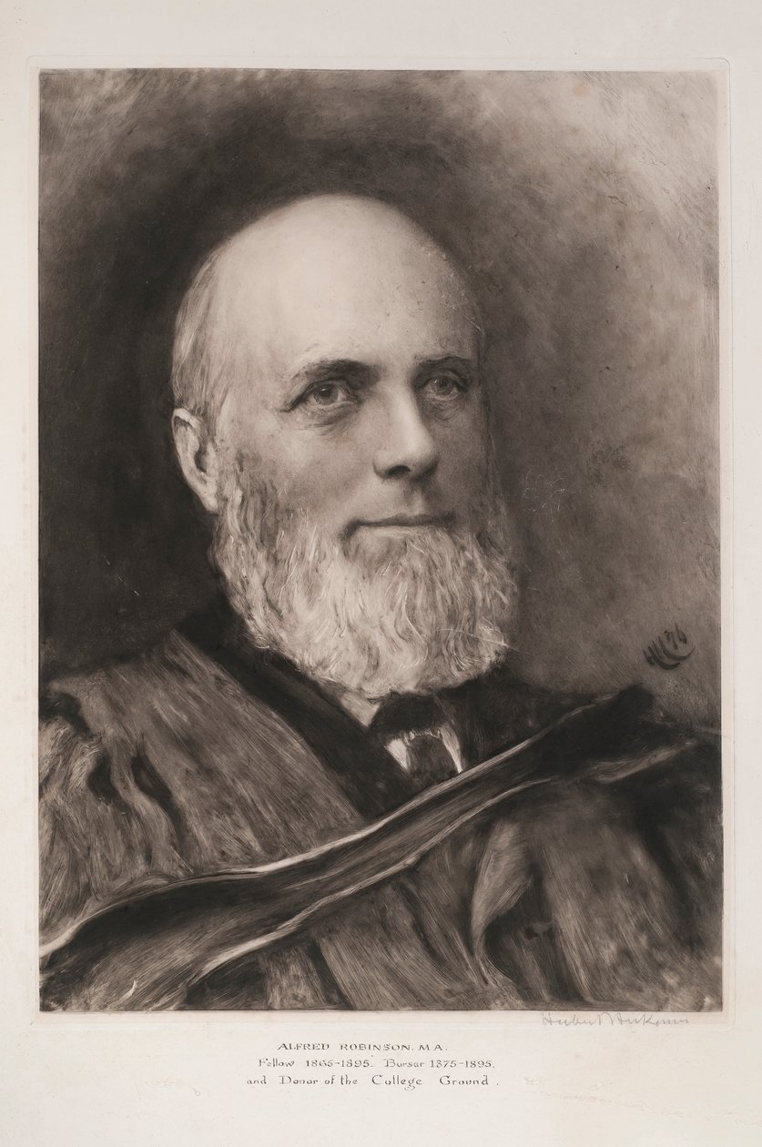 Alfred Robinson, 1896 von Hubert von Herkomer