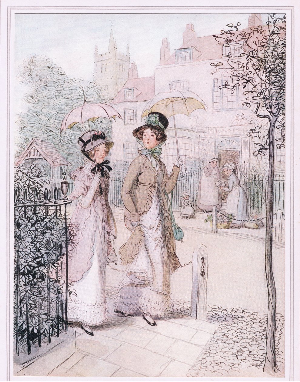 Miss Willoughby: Wir sind jetzt überall bekannt, Susan, du und ich, als die alten Jungfern von Quality Street. von Hugh Thomson