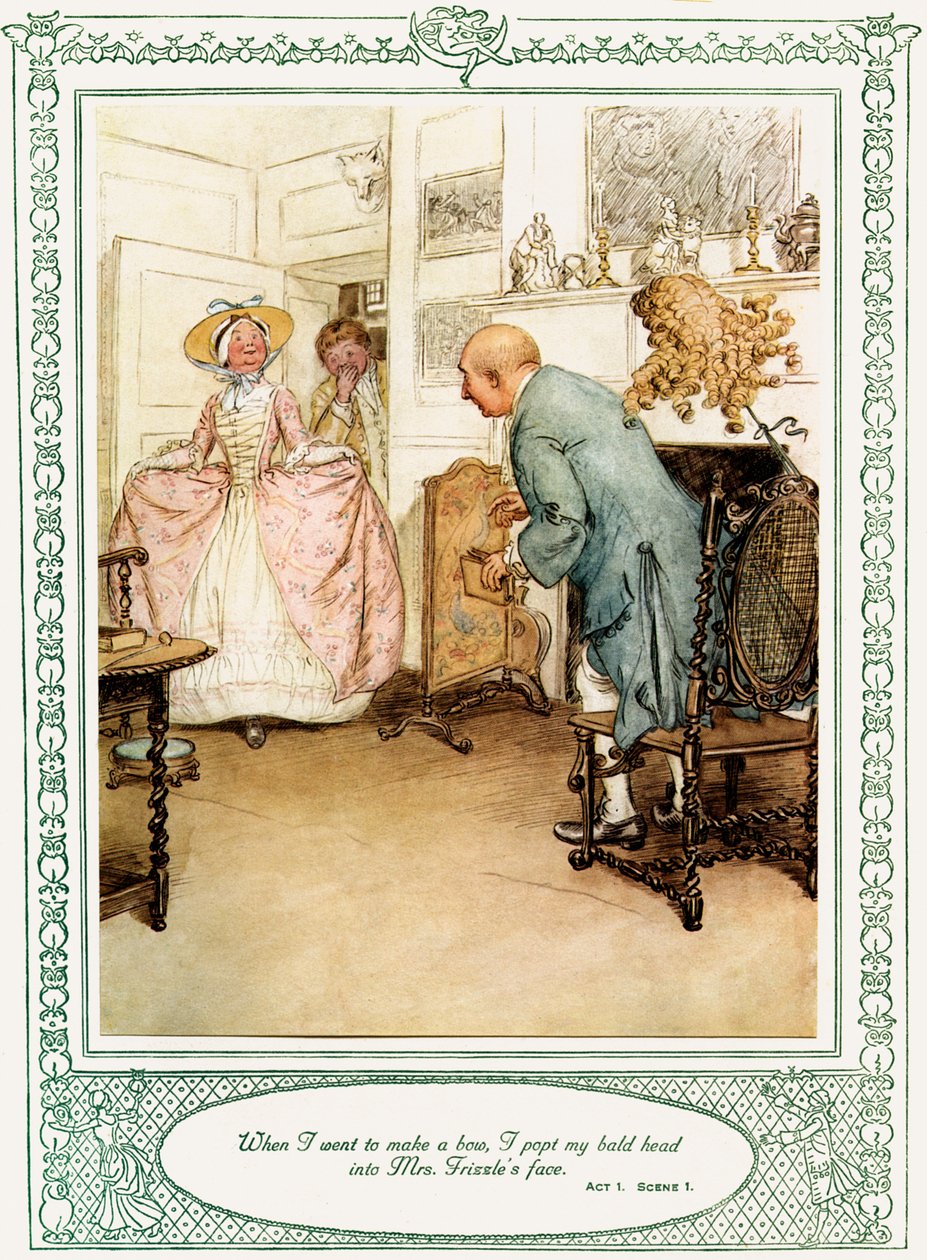 Sie macht sich nieder, um zu erobern von Hugh Thomson
