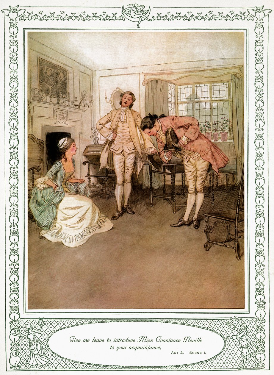 Sie macht sich nieder, um zu erobern von Hugh Thomson