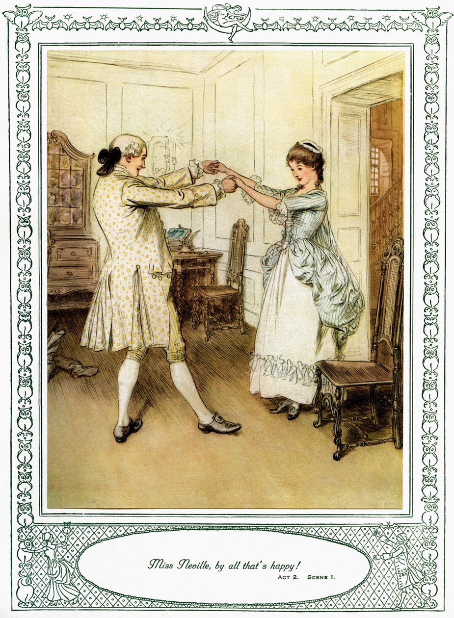 Sie macht sich nieder, um zu erobern von Hugh Thomson