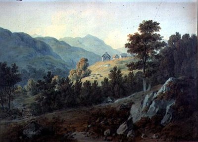 Der Bauernhof von Alane, Colywrockan, in der Nähe von Killiecrankie von Hugh William Williams