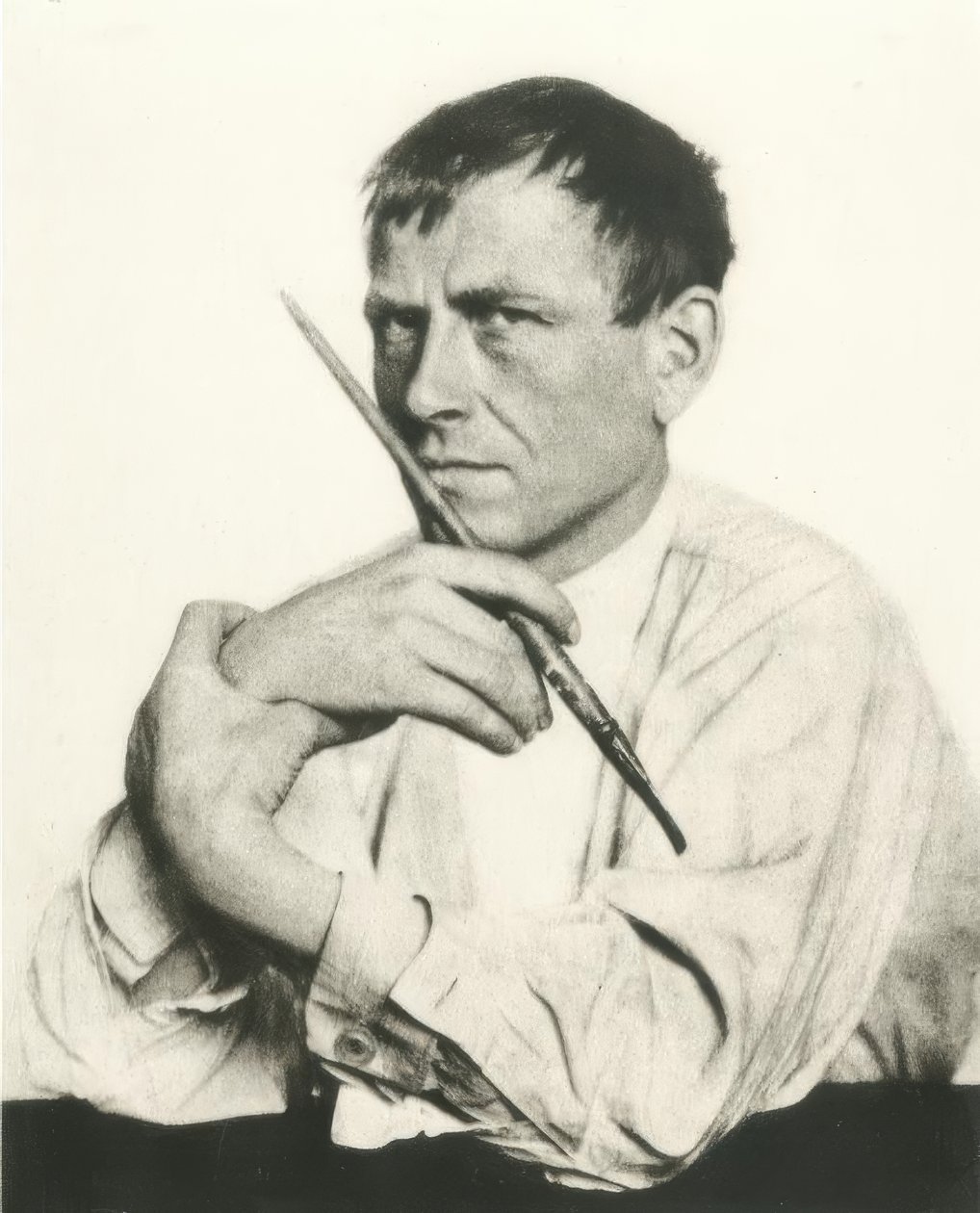 Otto Dix, Porträtaufnahme / Hugo Erfurth von Hugo Erfurth