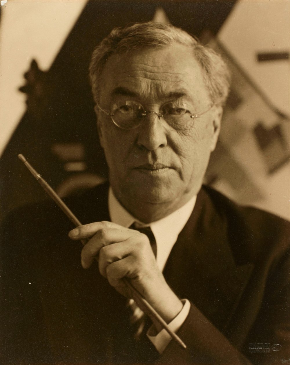 Porträt des Künstlers Wassily Kandinsky, 1866-1944 von Hugo Erfurth