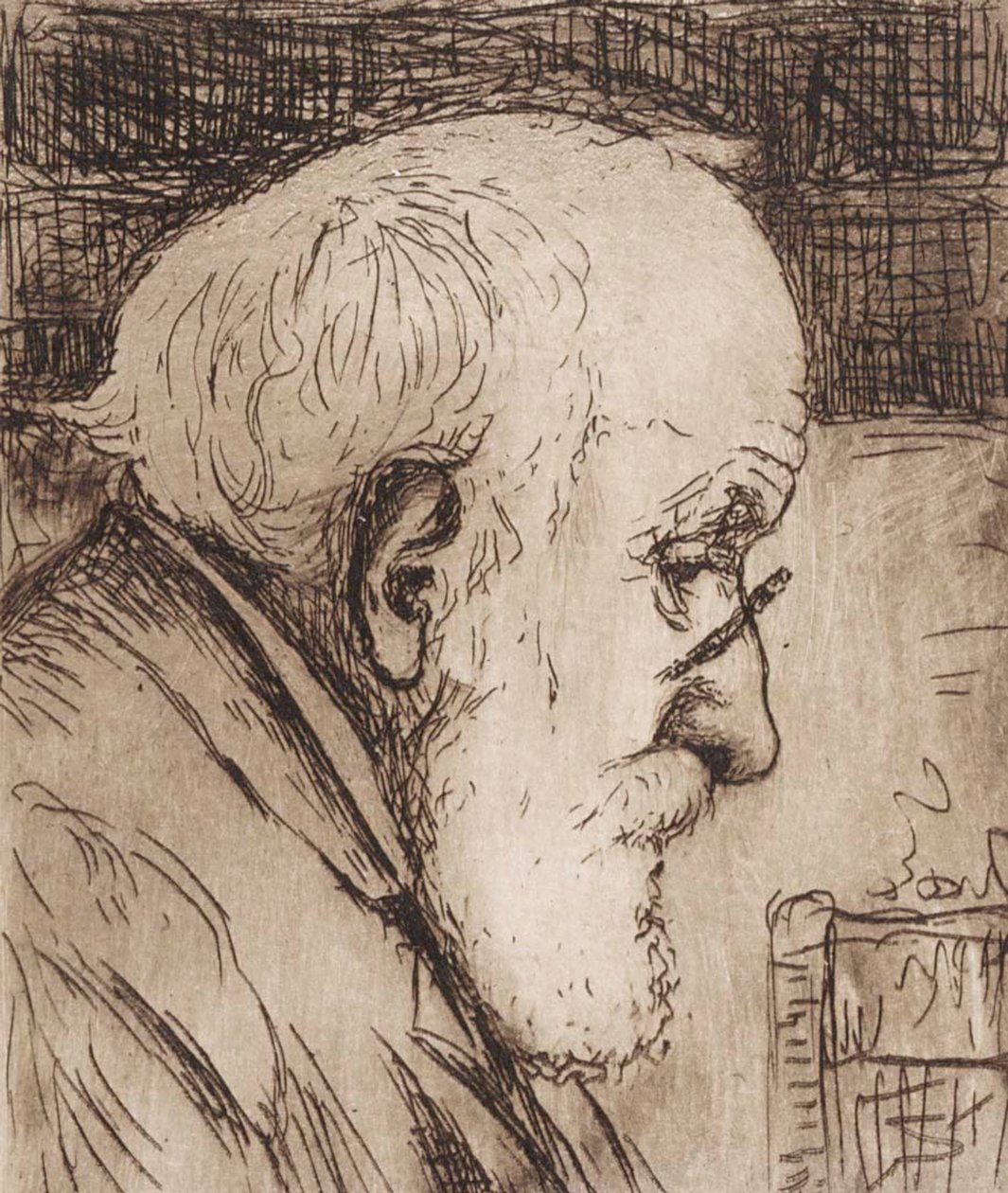 Der Vater des Künstlers von Hugo Simberg