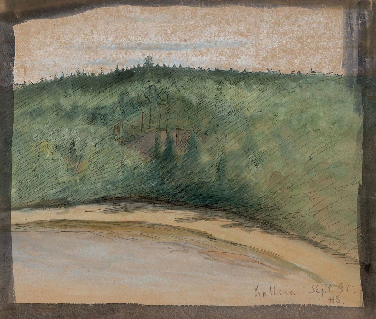 Der Strand von Hugo Simberg