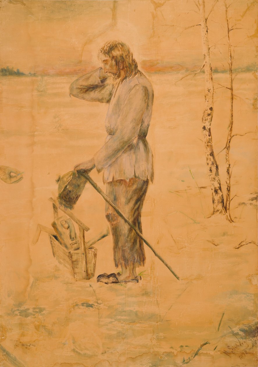 Das Geheimnis des Zimmermanns von Hugo Simberg