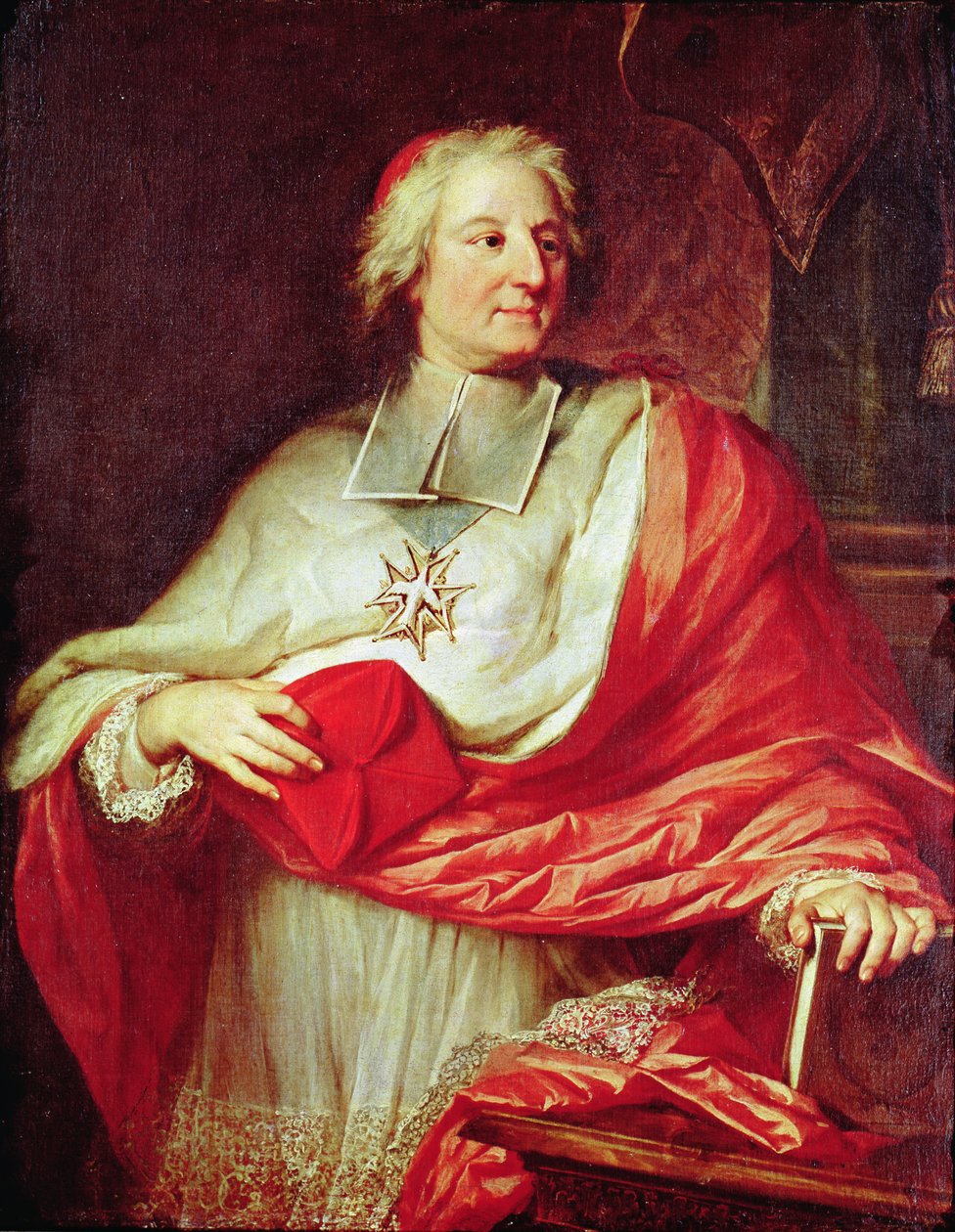 Porträt von Kardinal Melchior de Polignac (1661-1742) von Hyacinthe Francois Rigaud