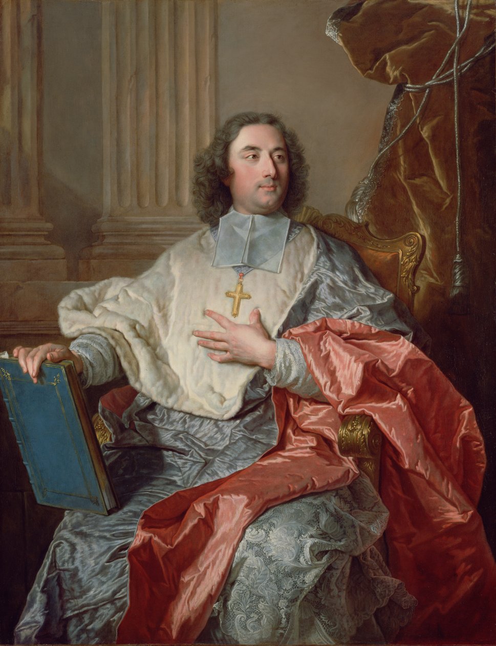 Charles de Saint-Albin, Erzbischof von Cambrai, 1723 von Hyacinthe Francois Rigaud