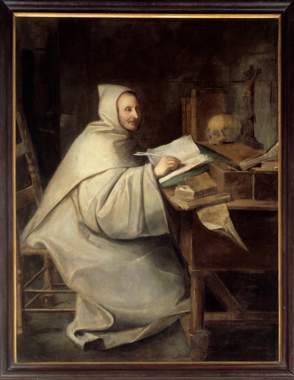 Ganzkörperporträt von Armand Jean Le Bouthillier de Rance, Abt von La Trappe (1626-1700) von Hyacinthe Francois Rigaud