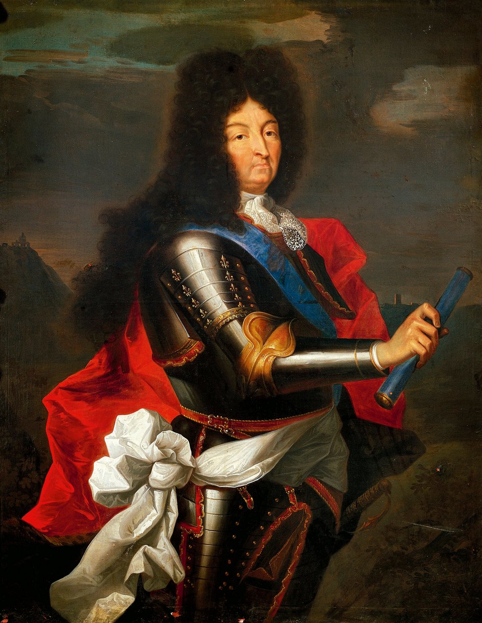 Porträt von Ludwig XIV. von Frankreich von Hyacinthe Francois Rigaud