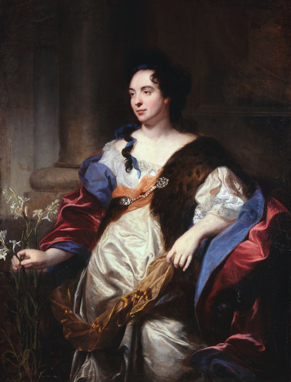 Porträt von Marie Cadenne, Ehefrau von Desjardins (1640-94), 1684 von Hyacinthe Francois Rigaud