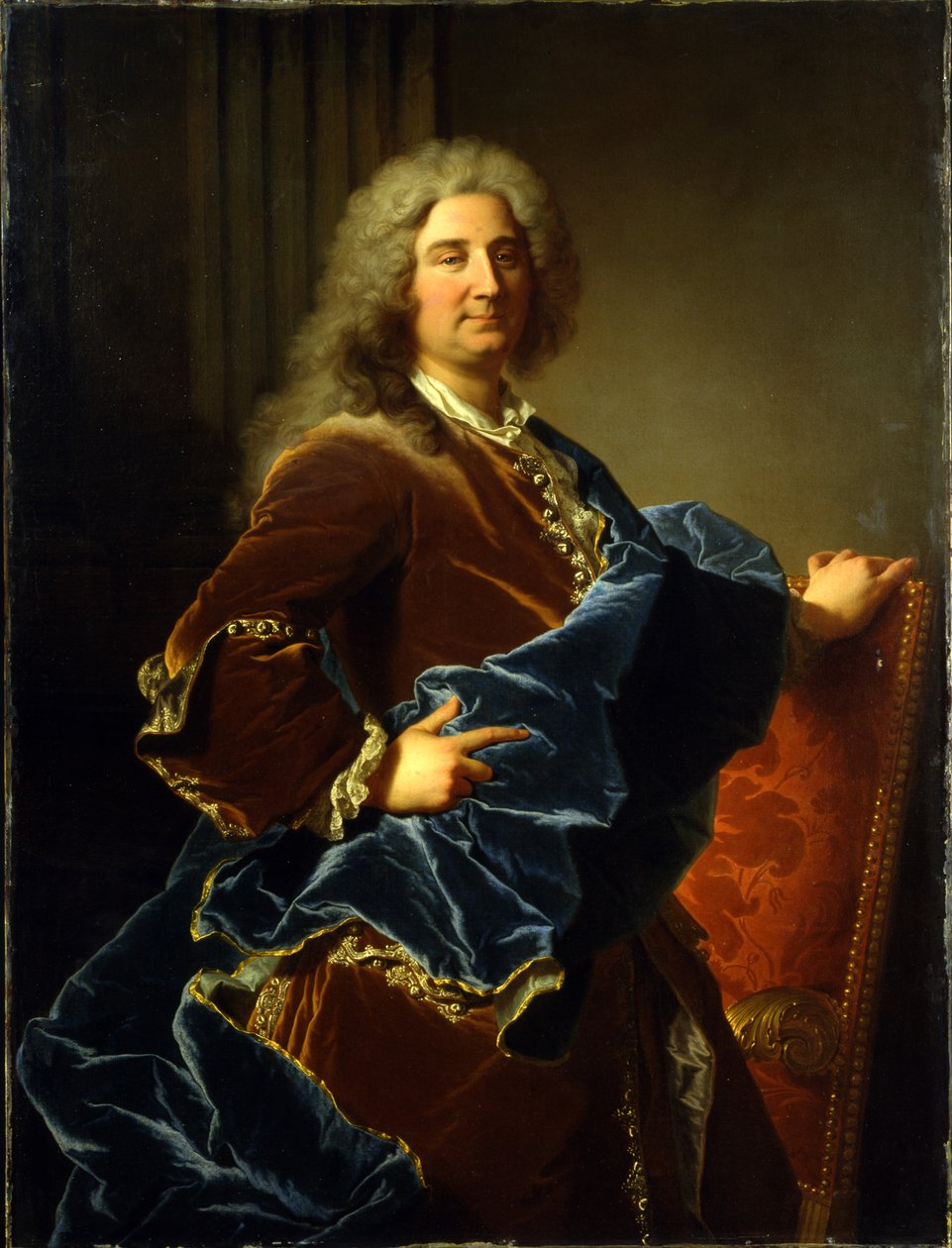Porträt des Marquis Jean-Octave de Villars von Hyacinthe Francois Rigaud