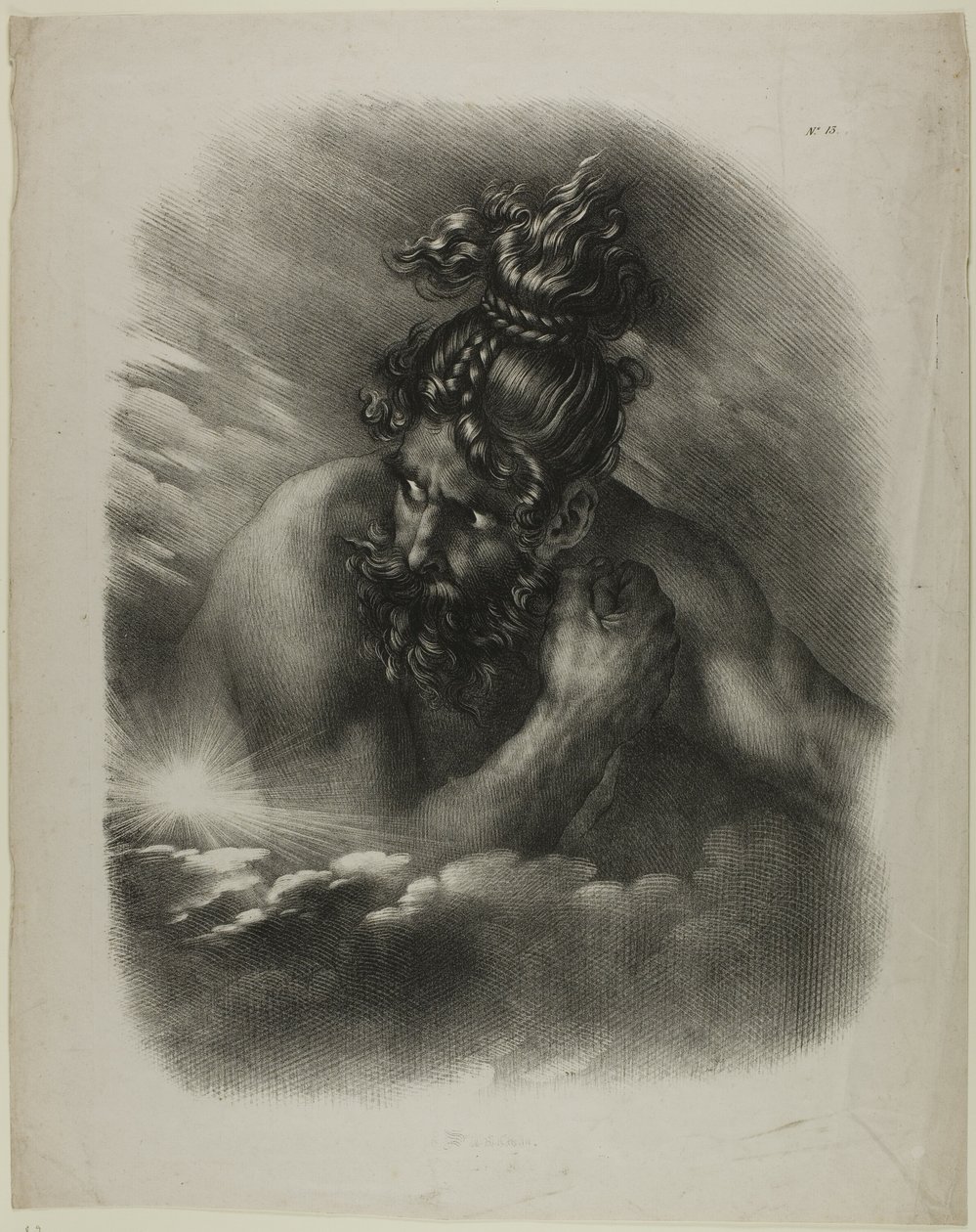 Swaran, nach Die Apotheose der französischen Helden, die im Freiheitskrieg für ihr Land starben von Hyacinthe Louis Aubry Lecomte