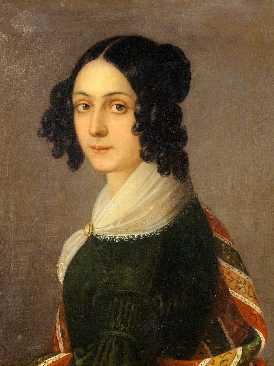 Selbstporträt von Ida Botti Scifoni (1812-1844) von Ida Botti Scifoni