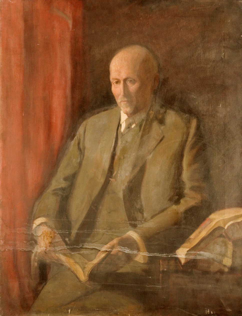 Porträt eines Mannes von Ida Lillie Strother Stewart