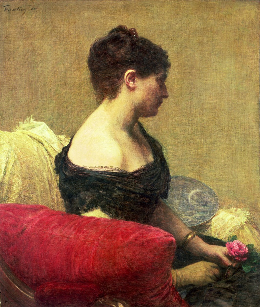 Porträt von Madame Maitre von Ignace Henri Jean Fantin Latour