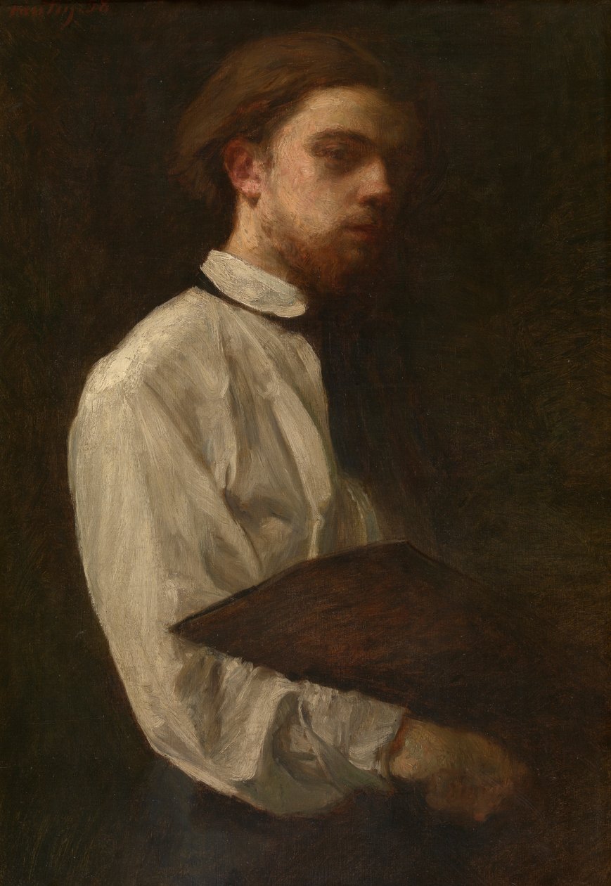 Selbstporträt von Ignace Henri Jean Fantin Latour
