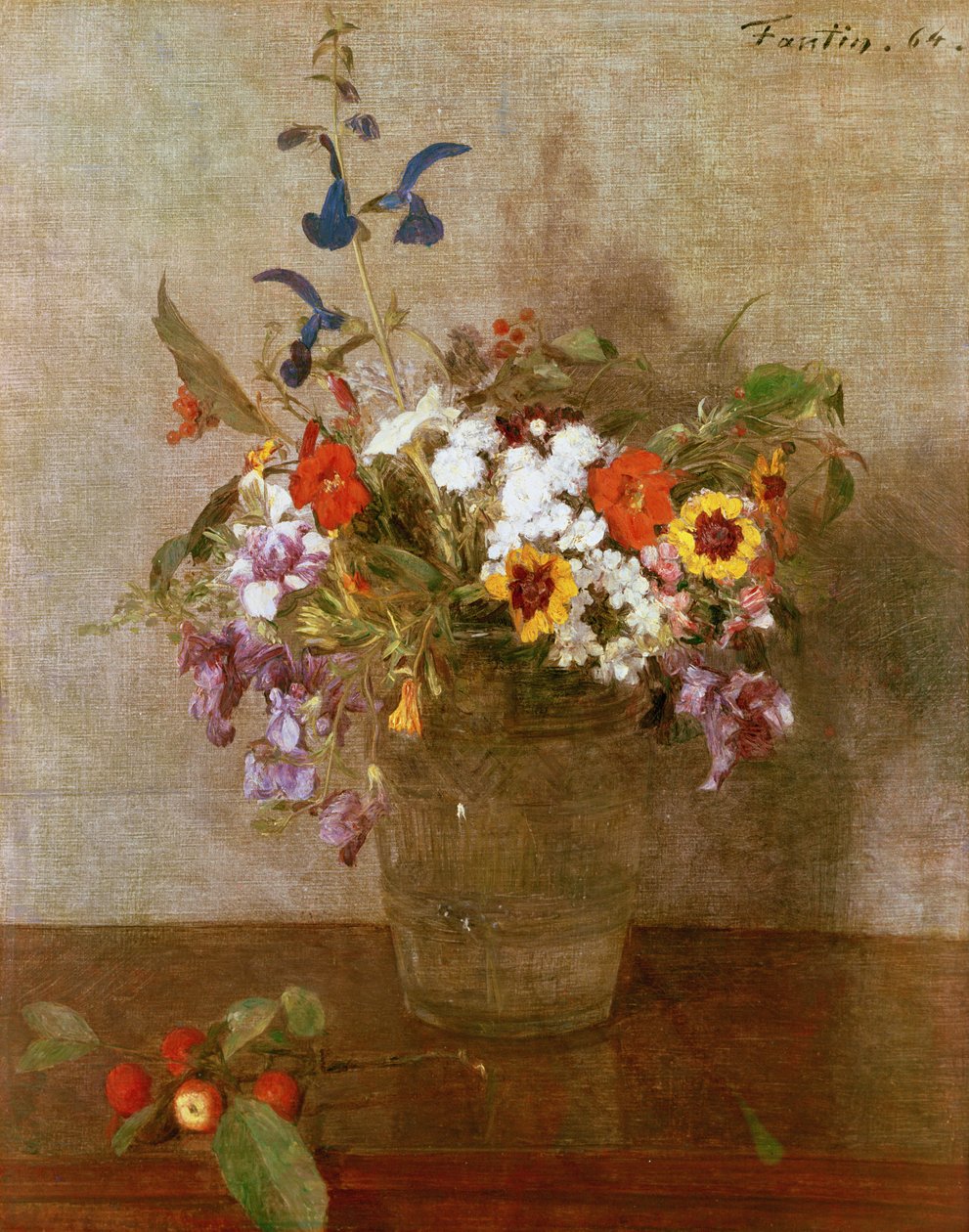 Herbstblumen, 1864 von Ignace Henri Jean Fantin Latour