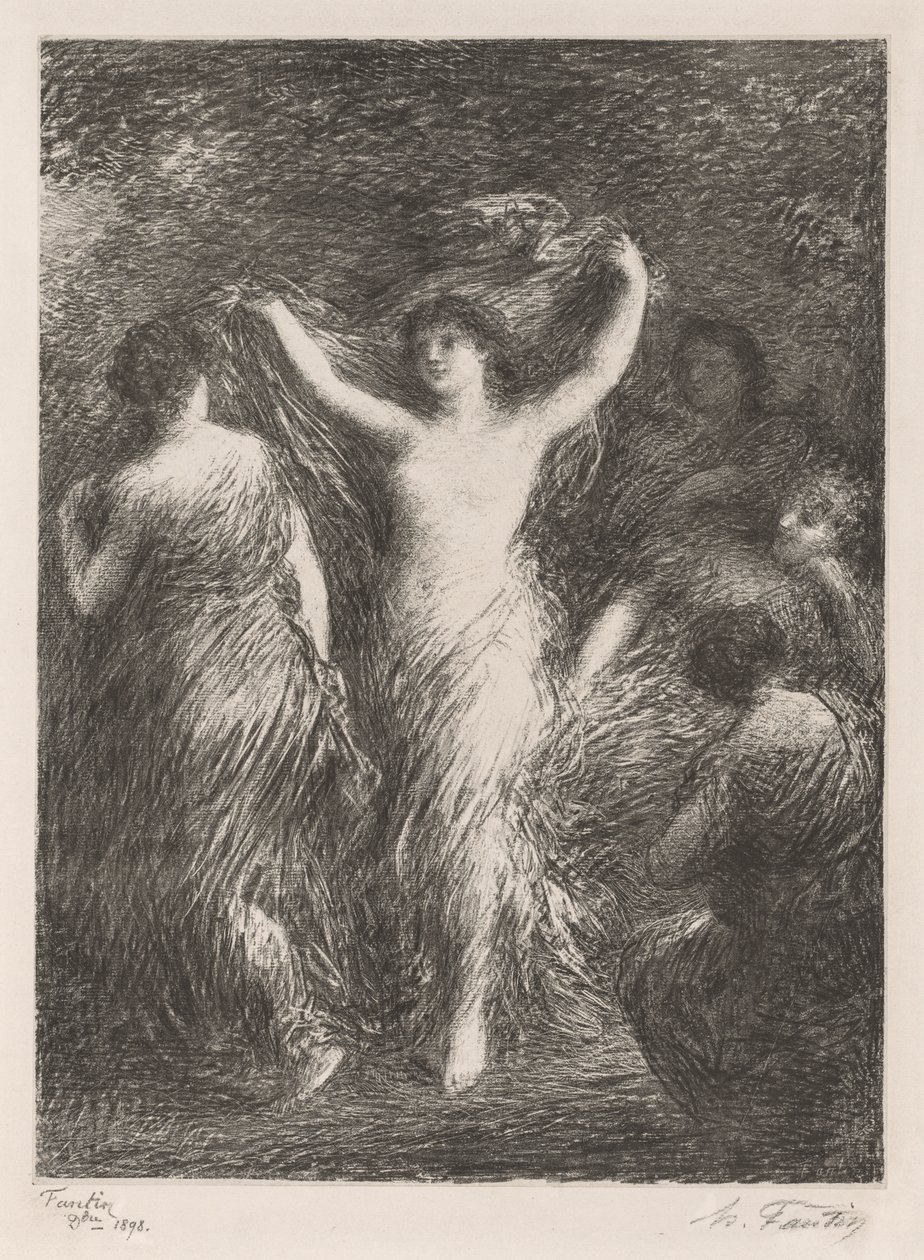 Tänze, 1898 von Ignace Henri Jean Fantin Latour