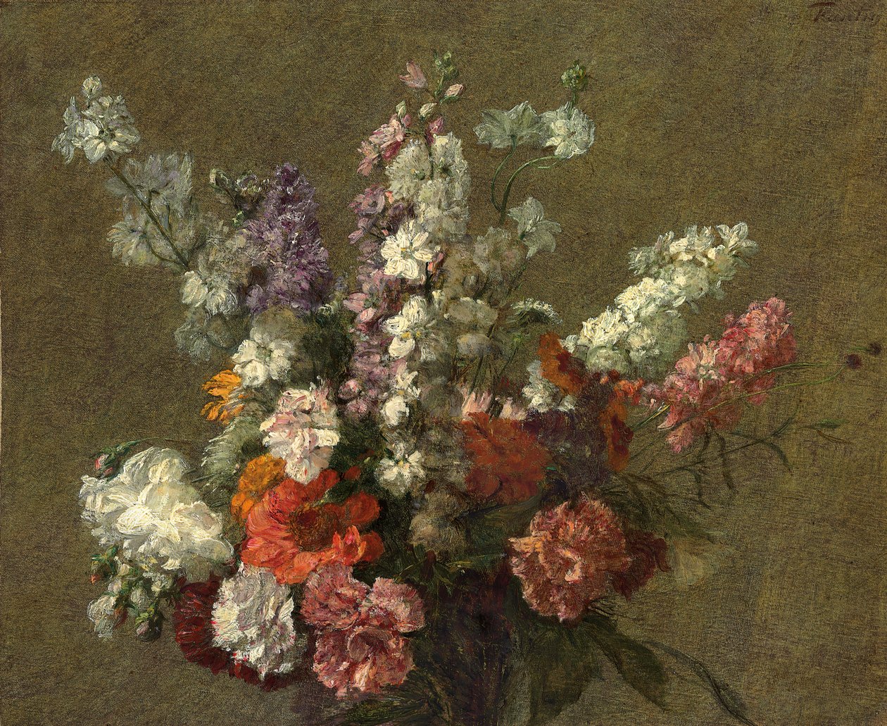 Rittersporn, 1899 von Ignace Henri Jean Fantin Latour