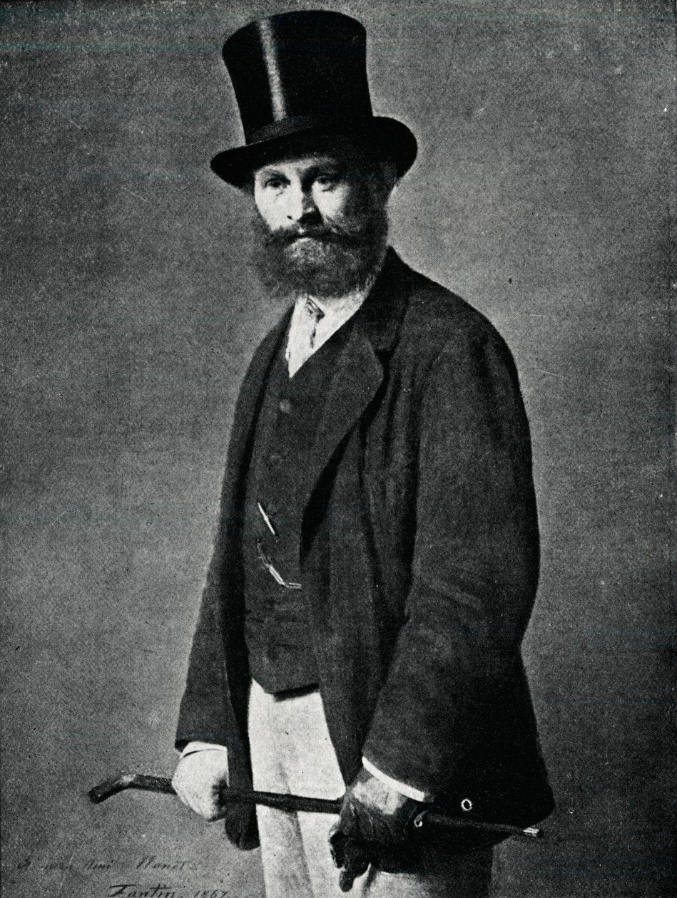 Edouard Manet. Nach dem Porträt von Fantin-Latour von Ignace Henri Jean Fantin Latour