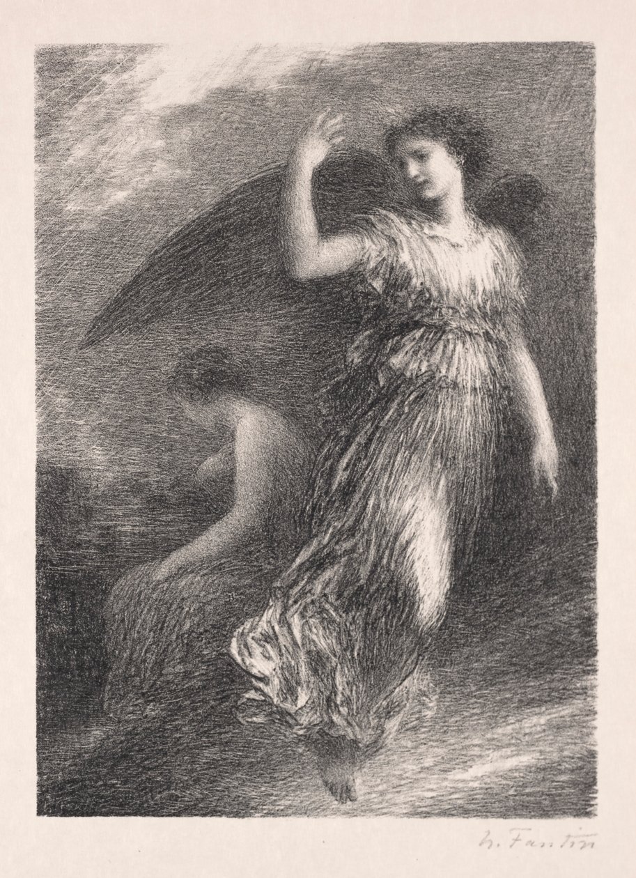Das Paradies und die Peri - Debüt, 1901 von Ignace Henri Jean Fantin Latour