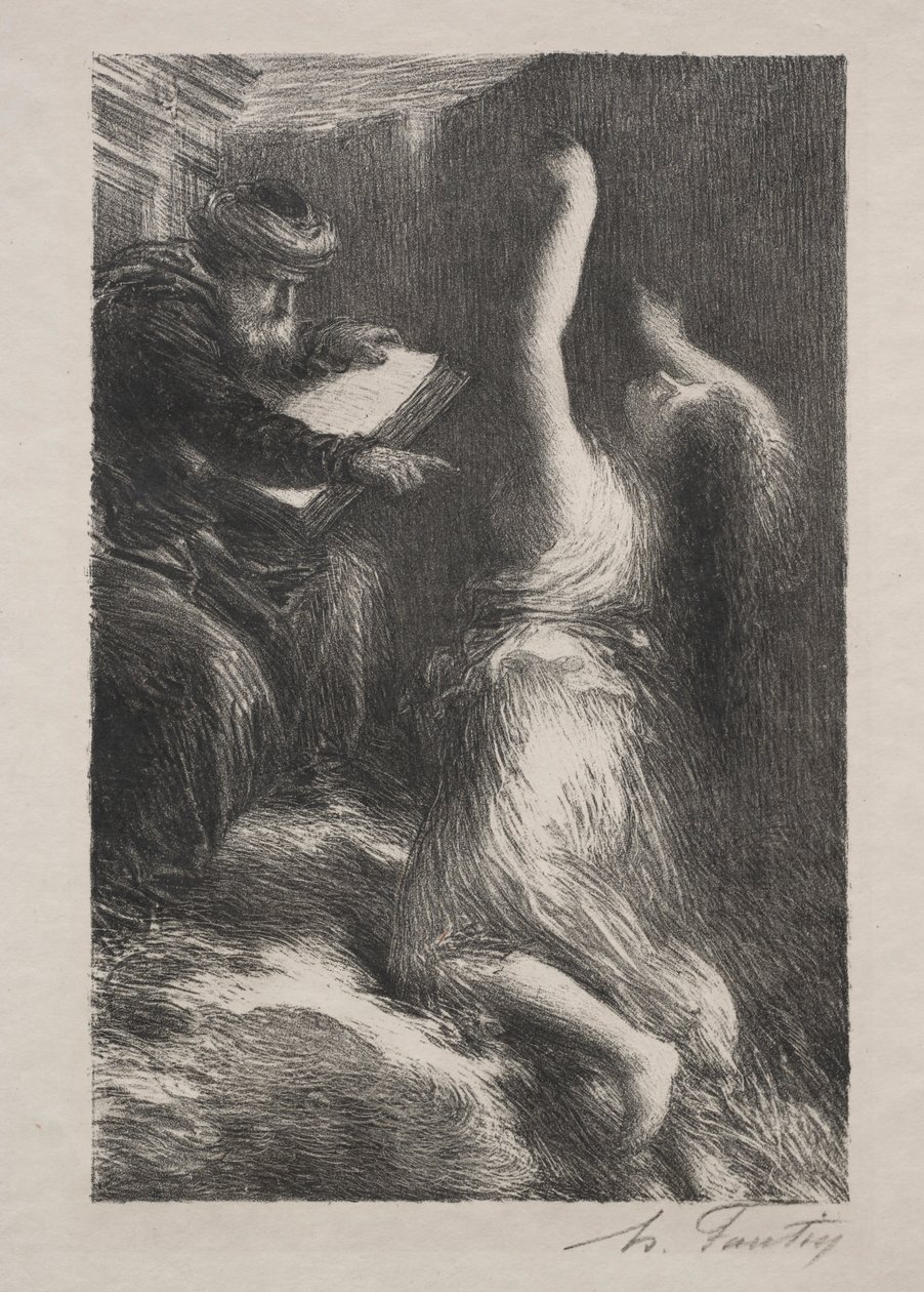 Parsival, Akt II: Evokation von Kundry von Ignace Henri Jean Fantin Latour