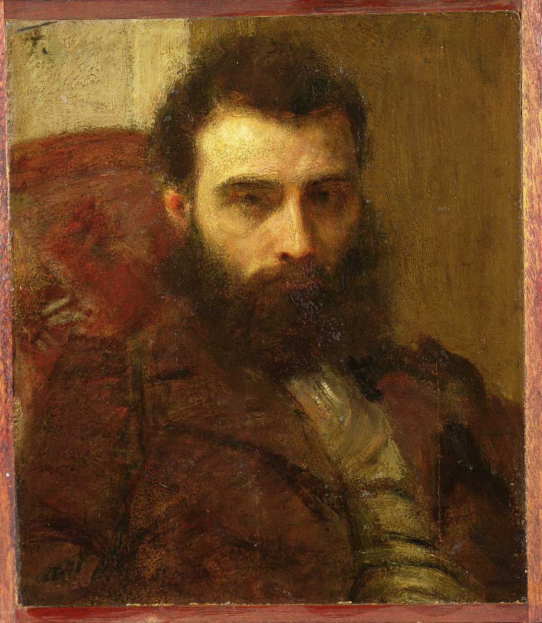 Porträt eines Mannes von Ignace Henri Jean Fantin Latour