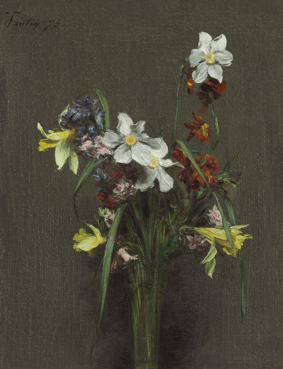 Frühlingsblumen von Ignace Henri Jean Fantin Latour