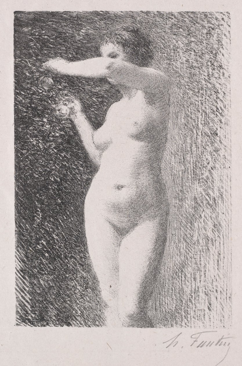 Studie für Eva, 1898 von Ignace Henri Jean Fantin Latour