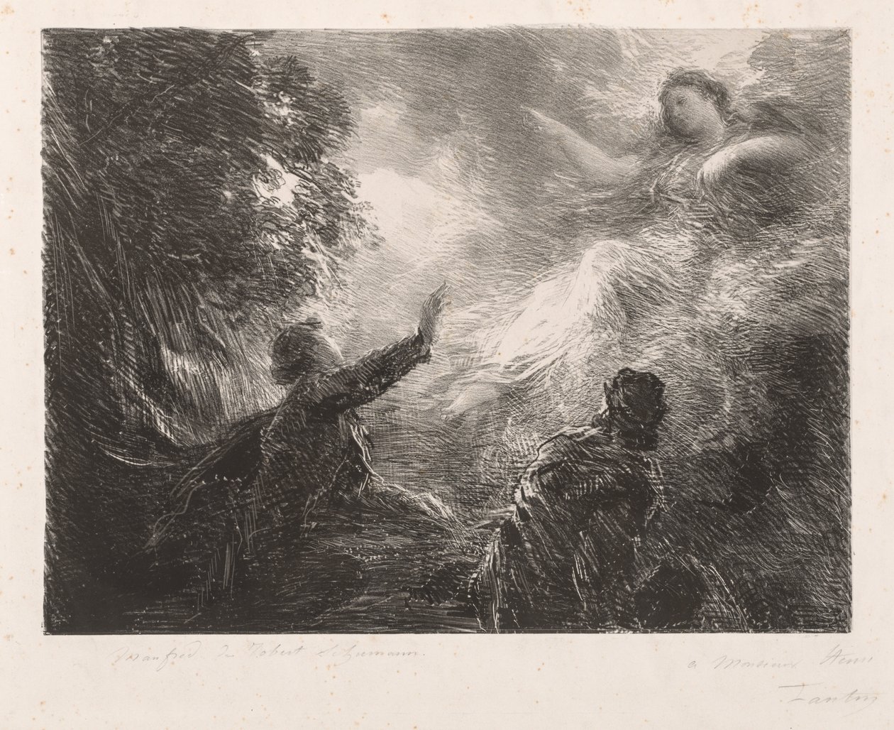Die Fee der Alpen, 1873 von Ignace Henri Jean Fantin Latour