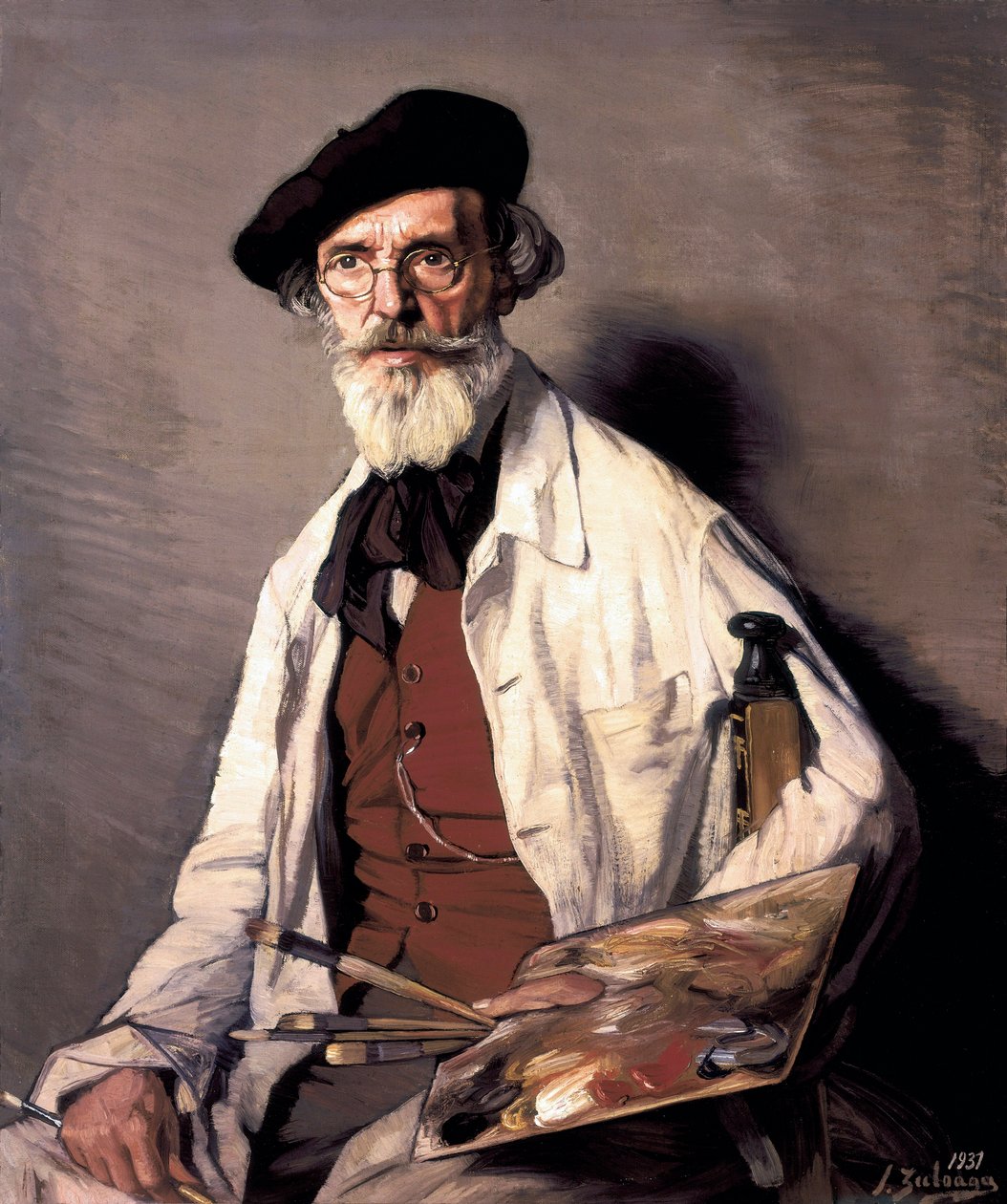 Porträt des Malers Pablo Uranga (1861-1934) von Ignacio Zuloaga y Zabaleta