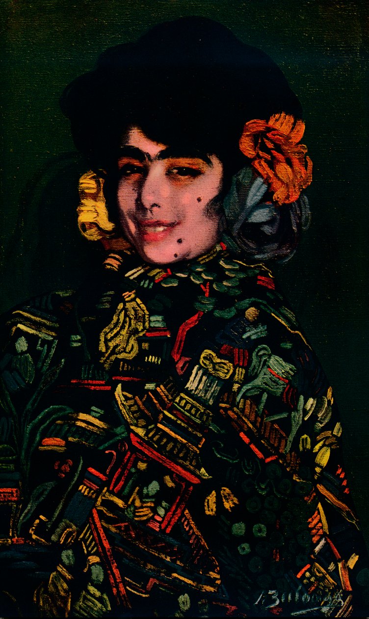 Spanisches Mädchen, 1907, 1932 von Ignacio Zuloaga y Zabaleta
