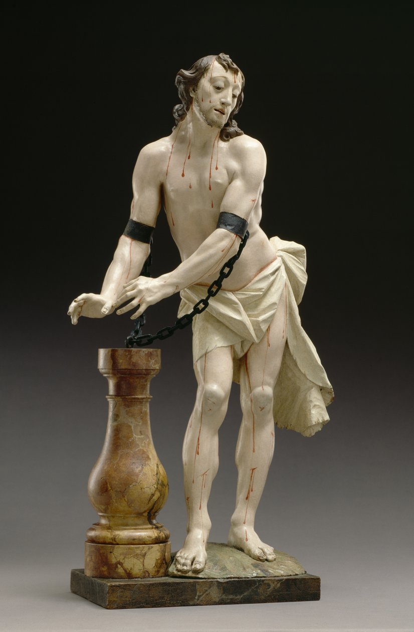 Christus an der Säule, 1754 von Ignaz Gunther