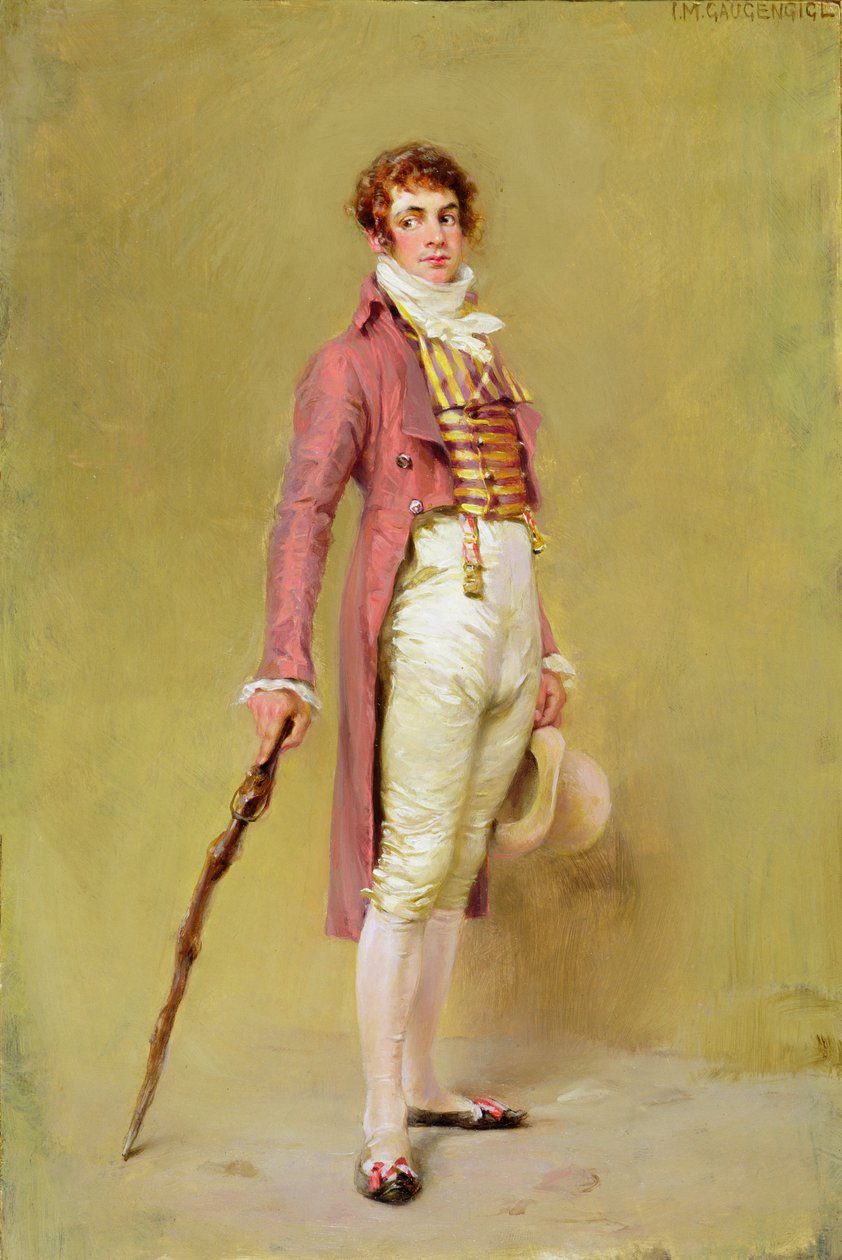 Der Dandy, 1905 von Ignaz-Marcel Gaugengigl