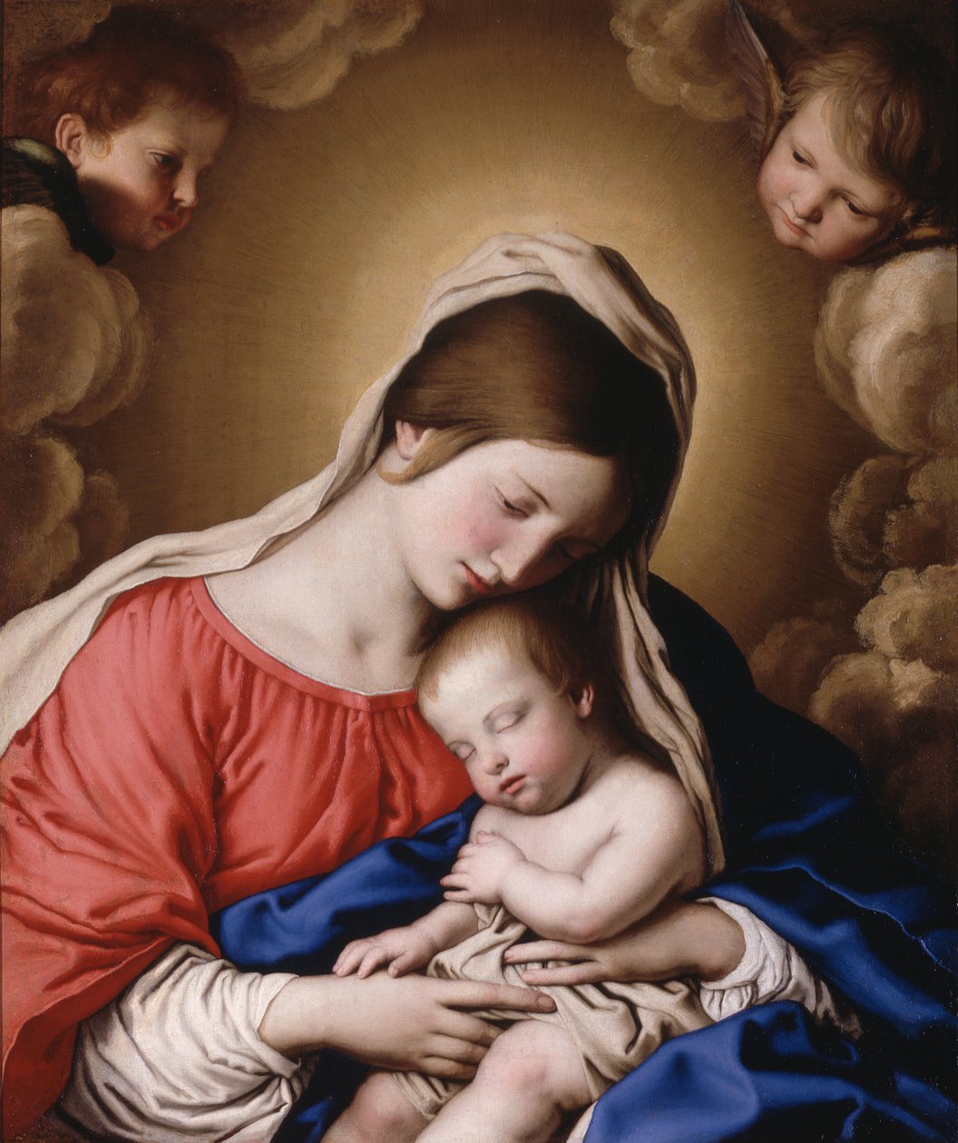 Madonna und Kind von Il (1609 85) Sassoferrato