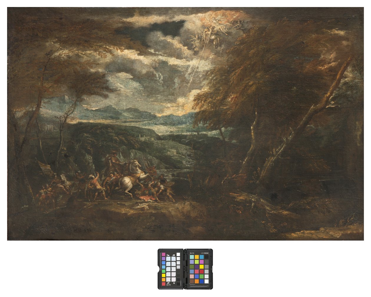 Die Bekehrung des Heiligen Paulus, 1710-20 von Ilario Giacinto Mercanti