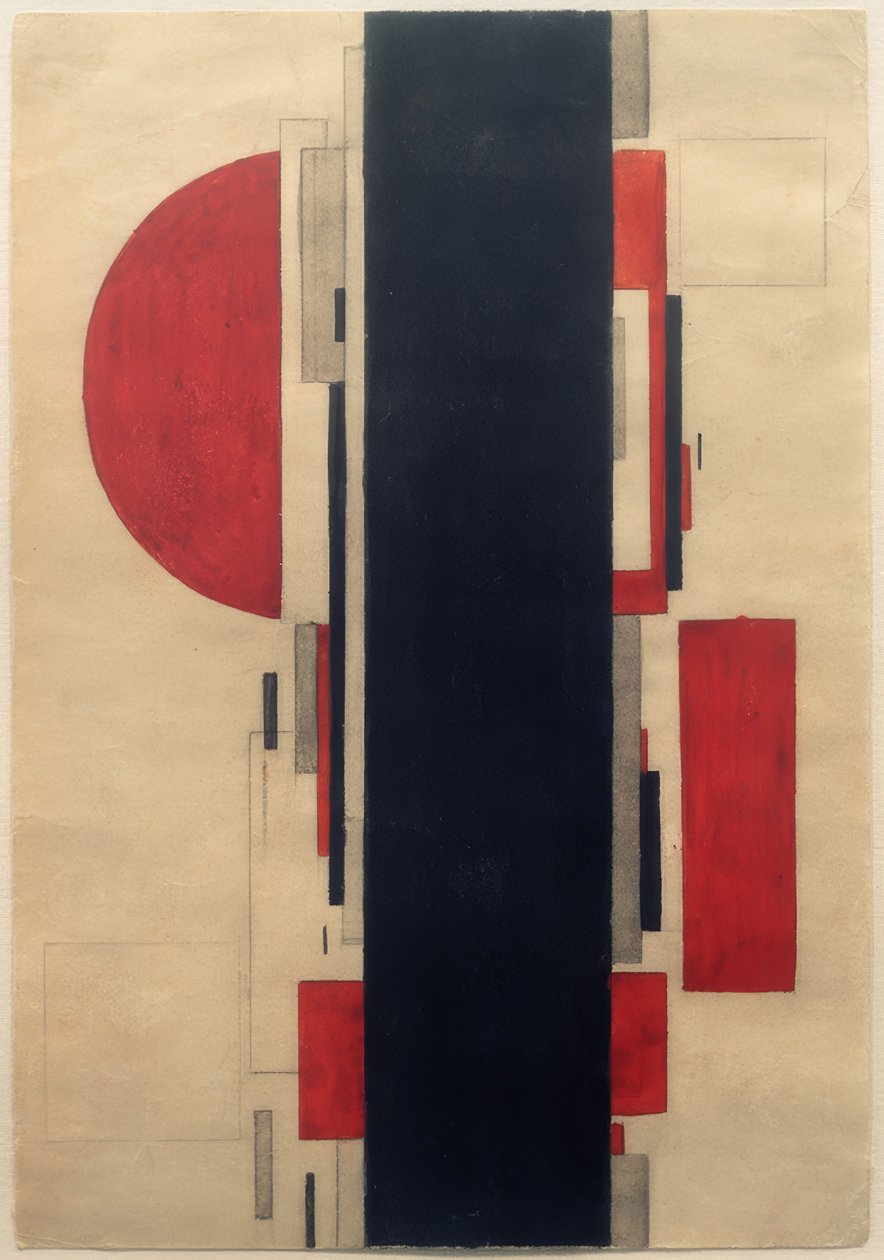 Suprematistische Komposition von Ilja Grigorewitsch Tschaschnik