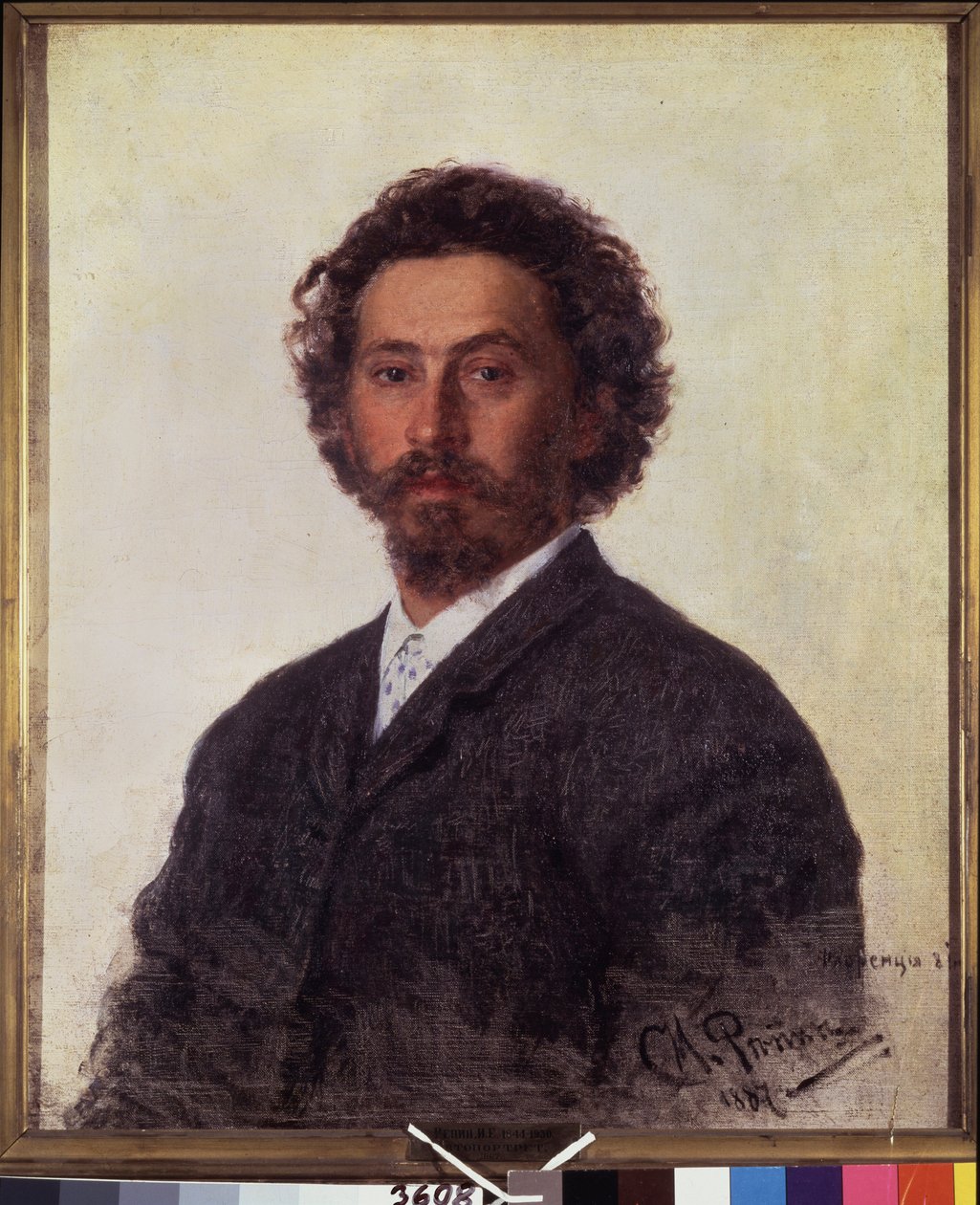 Selbstporträt von Ilya Efimovich Repin