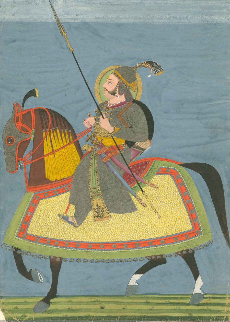 Shri Bakht Singh 1706-1752, Maharaja von Jodhpur von Indian Art