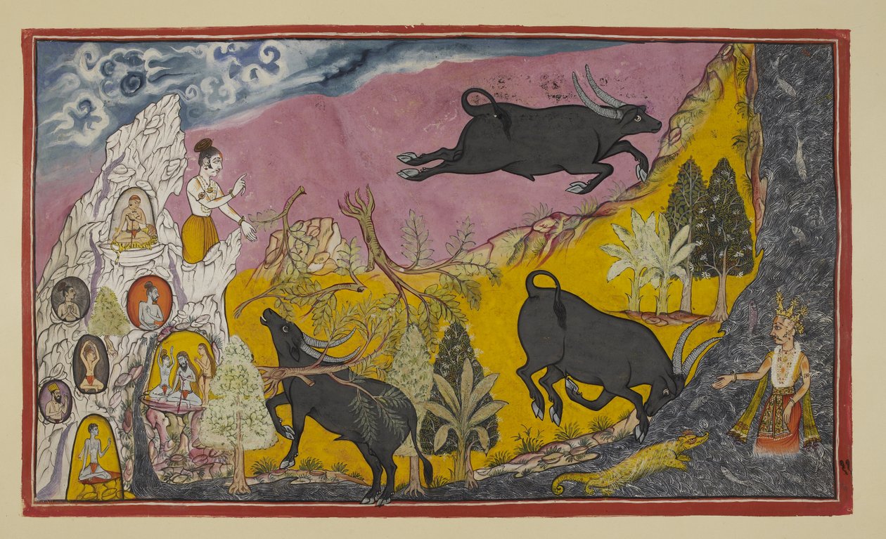 Sugriva erzählt dann Rama und Laksmana, wie mächtig sein Bruder Ba von Indian School