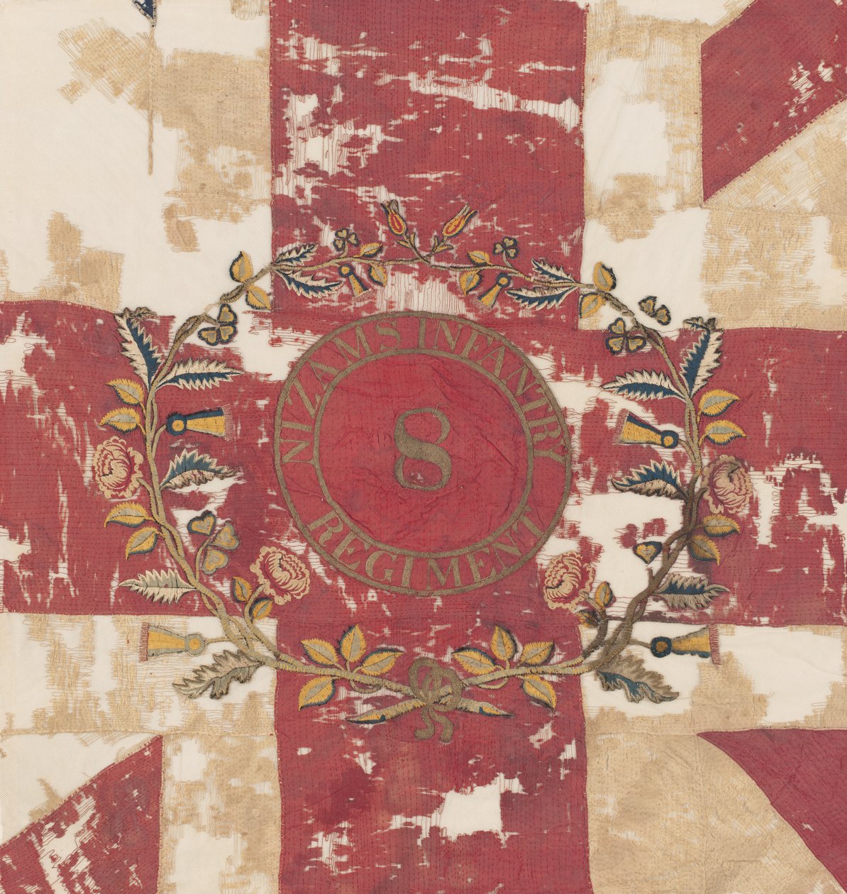 Mittelstück der Ersten oder Königlichen Farbe, 8. Infanterieregiment, Nizam