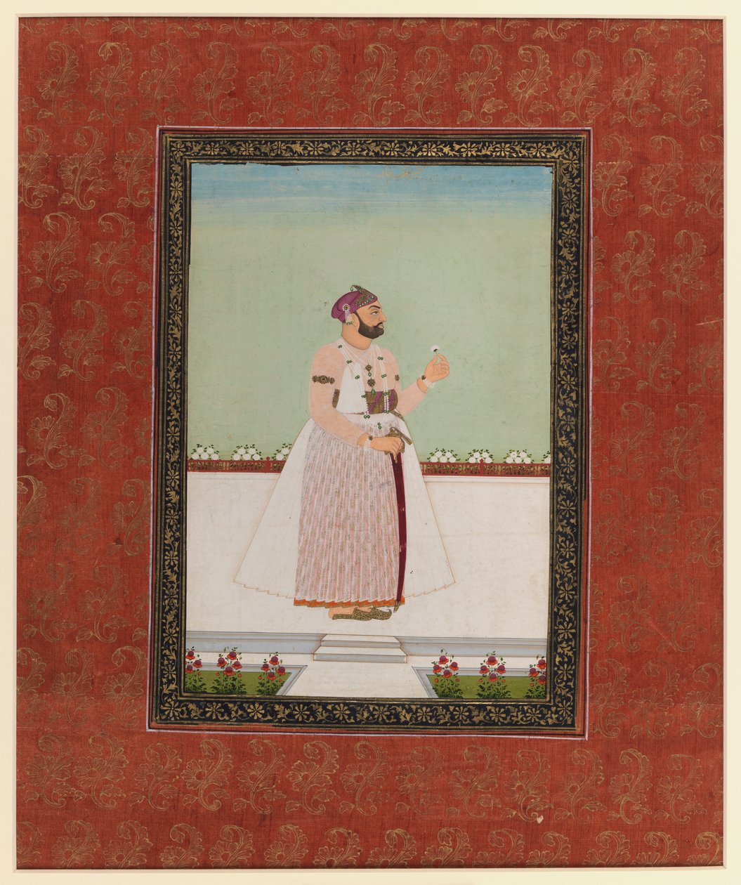 Munir al-Mulk Bahadur, 1875-1900 von Indian School